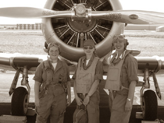 WASP Pilots and Aircraft